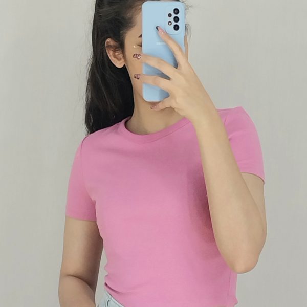 کراپ صورتی
